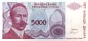 Bosnia and Herzegovina, 5000 dinara 1993, P149