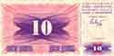 Bosnia and Herzegovina, 10 dinars