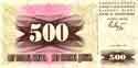 Bosnia and Herzegovina, 500 dinars