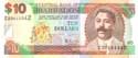 Barbados, 10 dollars 1999, P50