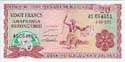 Burundi, 20 francs
