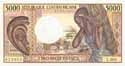 Central African Republic, 5000 francs CFA 1982