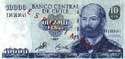 Chile, 10.000 pesos 1994, P157