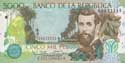 Colombia, 5000 pesos 2001, P new