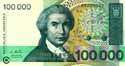 Croatia, 100.000 dinara 1993, P27