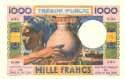 Djibouti, 1000 francs
