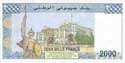 Djibouti, 2000 francs
