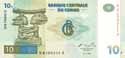 Democratic Republic of Congo, 10 francs