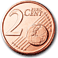 2 cent, face side