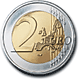 2 euro, face side