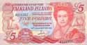 Falklands, 5 pounds, commemorative