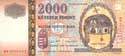 Hungary, 2000 forint 2000, Millenium commemorative, P186