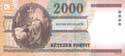 Hungary, 2000 forint 2000, Millenium commemorative, P186