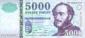 Hungary, 5000 forint 1999, P182