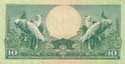 Indonesia, 10 rupees 1959