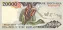 Indonesia, 20.000 rupees 1992, P132