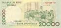 Indonesia, 20.000 rupees 1998, P138
