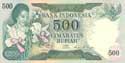 Indonesia, 500 rupees 1977, P117