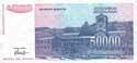 Jugoslavia, 50.000 dinars 1993