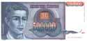 Jugoslavia, 500.000 dinars 1993