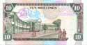 Kenya, 10 shillings 1993, P24