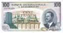 Luxemburg, 100 francs