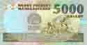 Madagascar, 25.000 francs