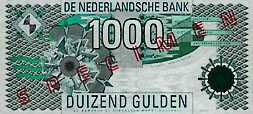 Netherlands, 1000 florin