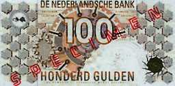 Netherlands, 100 florin