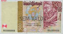 Portugal, 500 escudos