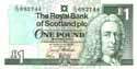 Royal Bank of Scotland, 1 pound