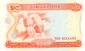 Singapore, 10 dollars 1973