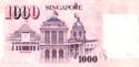 Singapore, 1000 dollars 1999