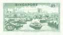 Singapore, 5 dollars 1972