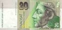 Slovakia, 20 korun 1993
