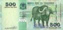 Tanzania, 500 shillings 2003, P new