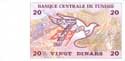Tunisia, 20 dinars