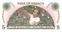 Uganda, 5 schillings 1982, P15