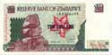 Zimbabwe, 10 dollars 1997, P6