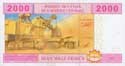 Central Africa, 2000 francs CFA 2002, Pnew