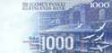 Finland, 1000 markka, P121