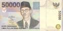 Indonesia, 50.000 rupees 1998, P139